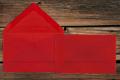 [1010094] Briefhüllen 62x98 mm Nassklebend Transparent Rot 100 g/qm